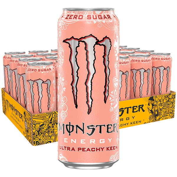 Monster Energy Ultra Peachy Keen 24-pack Flak