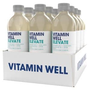 12 X Vitamin Well 500 Ml Elevate Ananas Smultron