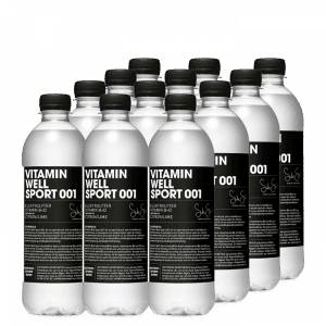 12 x Vitamin Well Sport 001, 500ml, Lemon/Lime