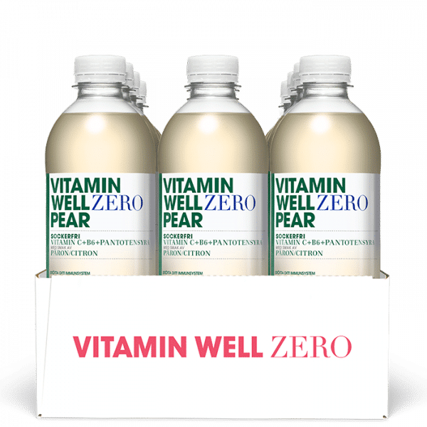 12 x Vitamin Well Zero Vitamindryck 500 ml