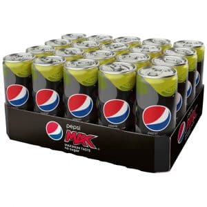 20 X Pepsi Max 330 Ml Lime