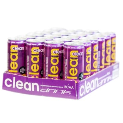 24 x Clean Drink, 330 ml, Passion