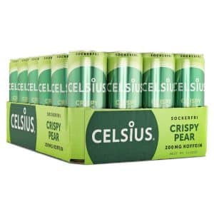 Celsius Crispy Pear kolsyrad 24-pack