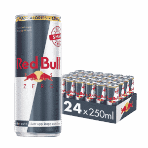 24 x Red Bull Energidryck Zero, 250 ml
