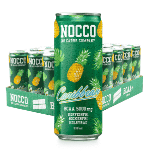 NOCCO BCAA+ 330ml 24-pack - Caribbean