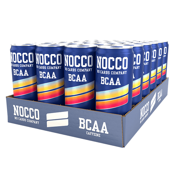 NOCCO BCAA 330ml 24-pack - Sunny Soda