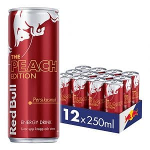 Red Bull Peach Energidryck - 12-pack