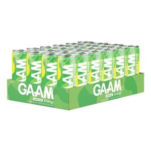 GAAM Energy Lemon Lime - 24-pack
