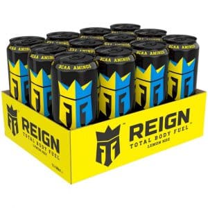 12 X Reign Total Body Fuel 500 Ml Lemon Hdz