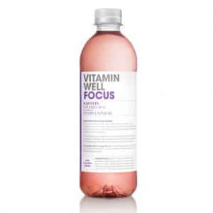 12 X Vitamin Well 500 Ml Focus Svarta Vinbär