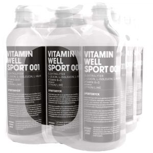12 X Vitamin Well Sport 500 Ml 001 - Lemon Lime