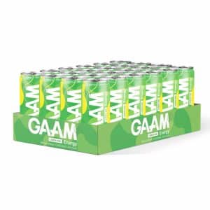 24 X Gaam Energy 330 Ml Lemon Lime