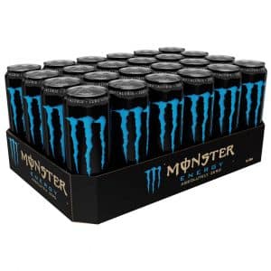 24 X Monster Energy 500 Ml Absolutely Zero