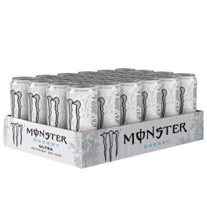 24 X Monster Energy 500 Ml Ultra White