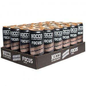 24 X Nocco Focus 330 Ml Cola