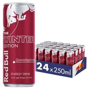 24 X Red Bull Energy Drink 250 Ml Winter Edition Granatäpple