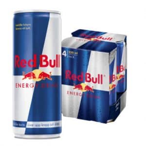 4 X Red Bull Energy Drink Original 250 Ml