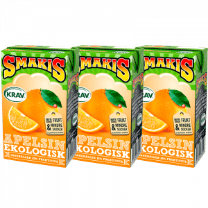 Eko Smakis Apelsin 3-pack