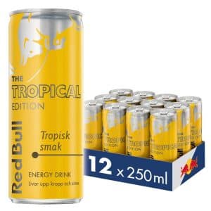 12 X Red Bull Energy Drink 250 Ml, Tropical Edition