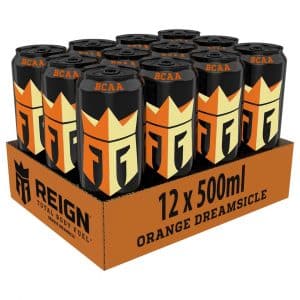 12 X Reign Total Body Fuel 500 Ml, Orange Dreamsicle