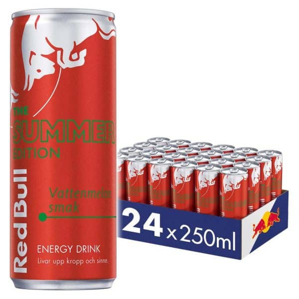 24 X Red Bull Energy Drink 250 Ml Red Edition