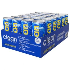 24 X Clean Drink 330 Ml Classic Pineapple