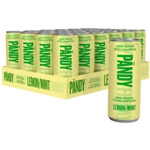 24 X Pändy Soda Energy Drink 330 Ml Lemon Mint