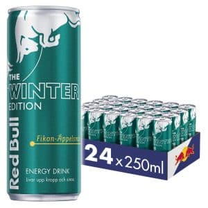 24 X Red Bull Energy Drink 250 Ml Winter Edition Fikon-äpple