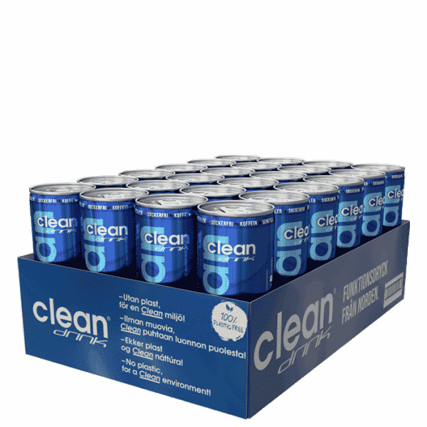 24 x Clean Drink, 330 ml