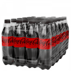 24 x Coca-Cola Zero Sugar, 50 cl, PET, kort datum