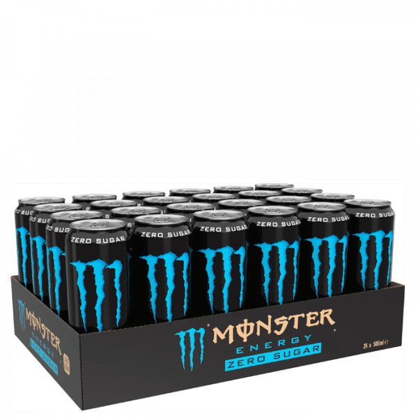 24 x Monster Energy 50 cl Absolutley Zero