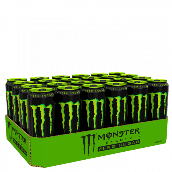 24 x Monster Energy 50 cl Green Zero Sugar