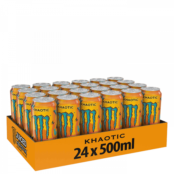 24 x Monster Energy, 50 cl, Khaotic