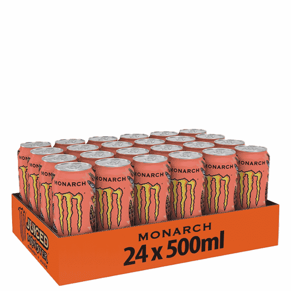 24 x Monster Energy, 50 cl, Monarch