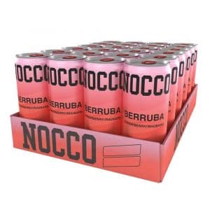 24 x NOCCO BCAA, 330 ml (Berruba)