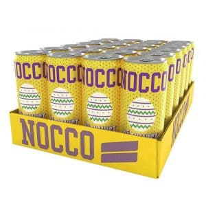 24 x NOCCO BCAA, 330 ml (Påskmust)