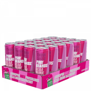 24 x Pro Brands BCAA Drink, 330 ml, Raspberry