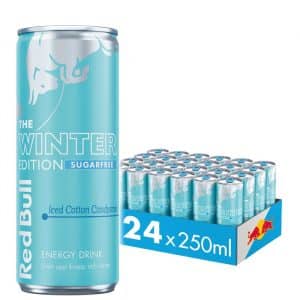 24 x Red Bull, 250 ml, Sugarefree Iced Cotton Candy Winter Edition