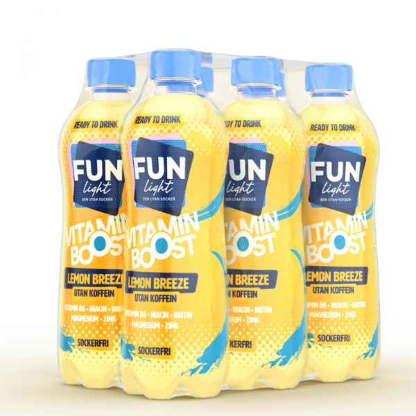 6 x FUN Light Vitamin Boost 500 ml