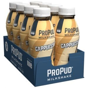8 X Njie Propud Protein Milkshake 330 Ml Cappuccino