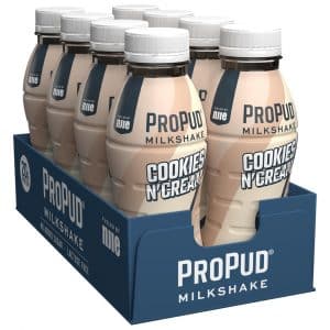 8 X Njie Propud Protein Milkshake 330 Ml Cookies & Cream