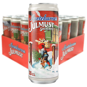 Apotekarnes Julmust sockerfri 20st 33cl