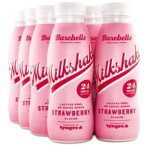 Barebells Milkshake, Strawberry, 8-pack