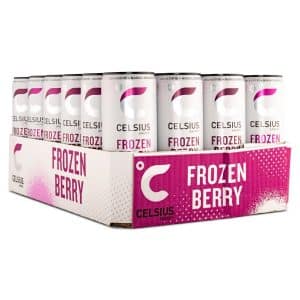 Celsius, Frozen Berry kolsyrad, 24-pack