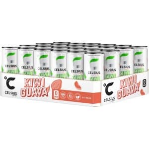 Celsius Kiwi Guava kolsyrad 24-pack