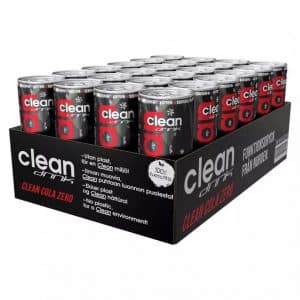 Clean Drink - Cola Zero 33cl x 24st