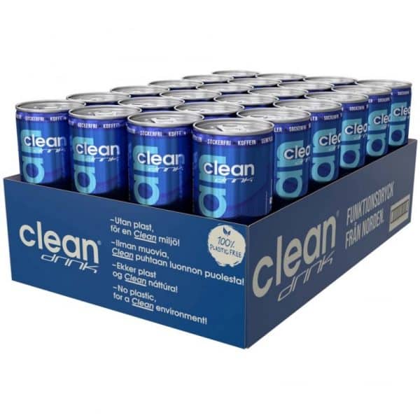 Clean Drink - Friska Bär 33cl x 24st