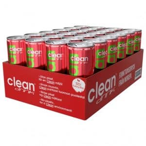 Clean Drink - Kiwi & Smultron 33cl x 24st