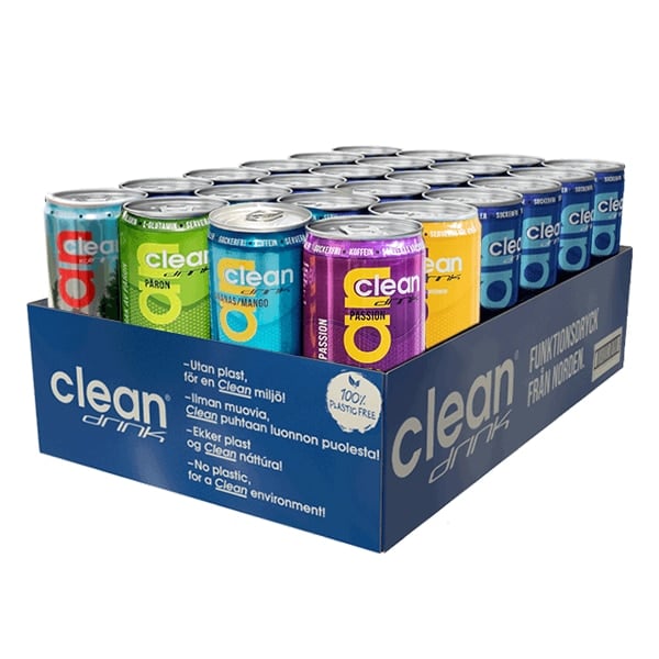 Clean Drink Mixflak 24x330ml