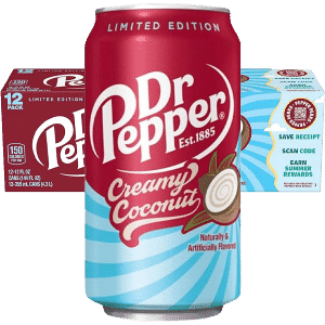 DR Pepper Coconut 355ml x 12-pack